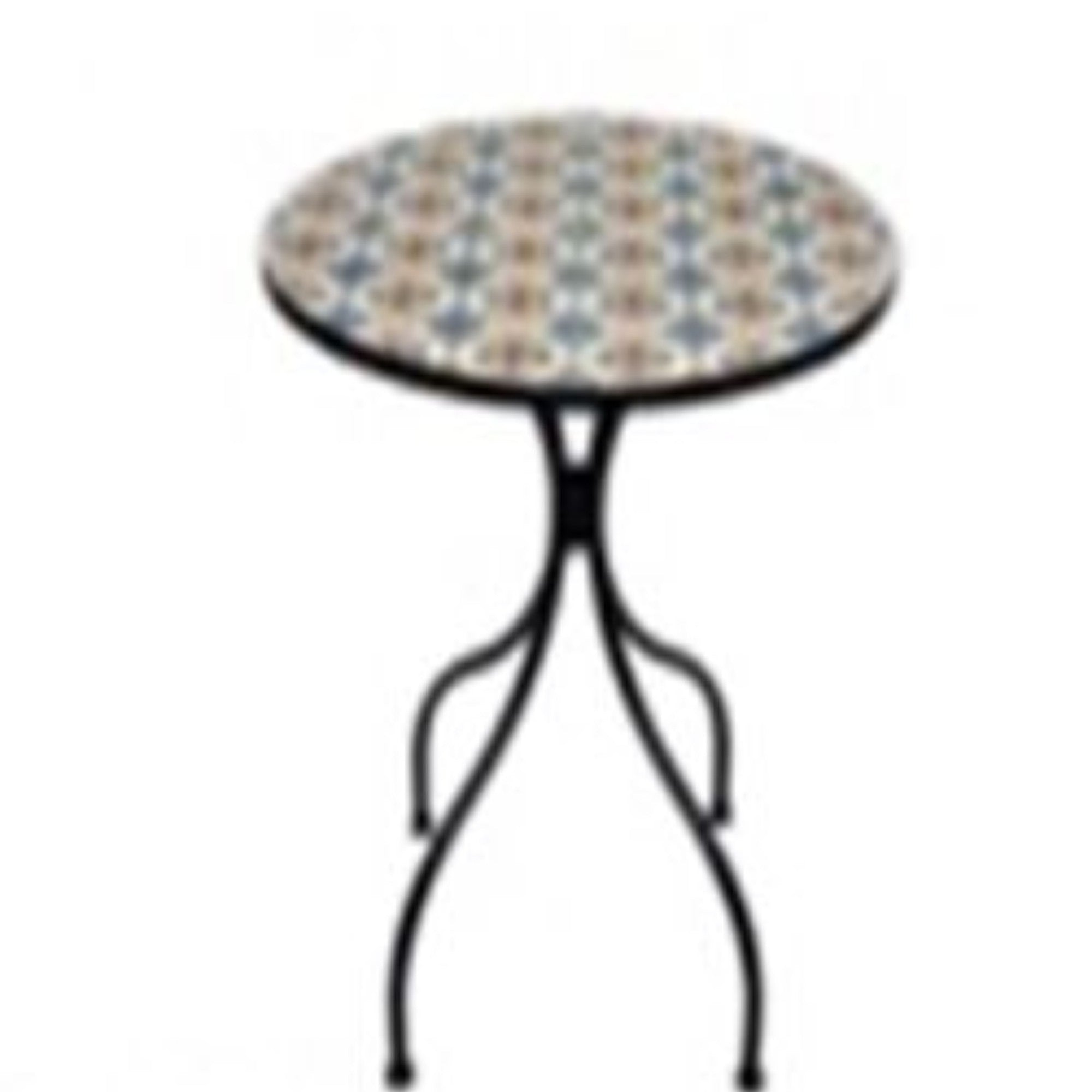 Tanura Mosaic Bistro Indoor Table And Chairs