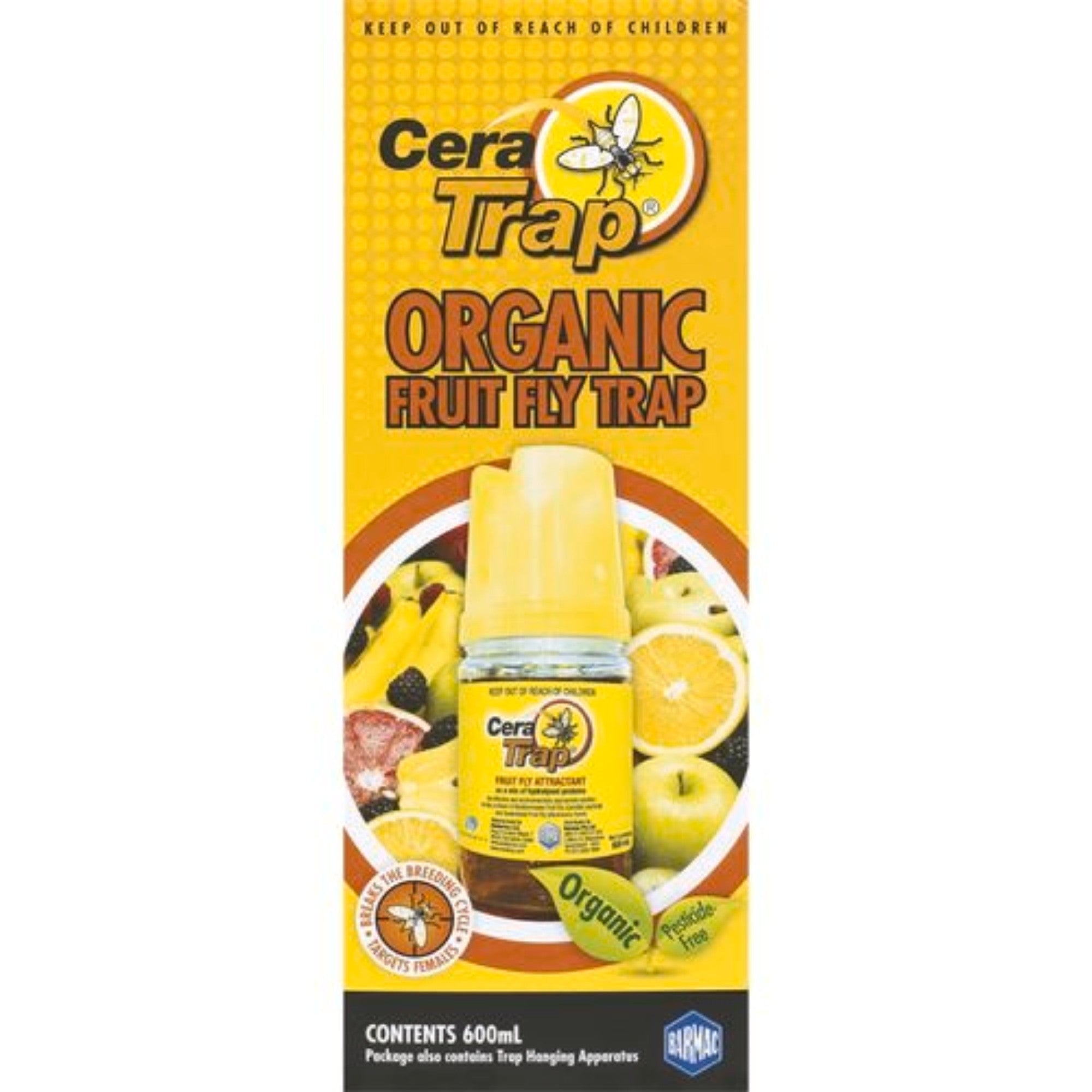 Cera Trap Organic Fruit Fly Trap 600ml
