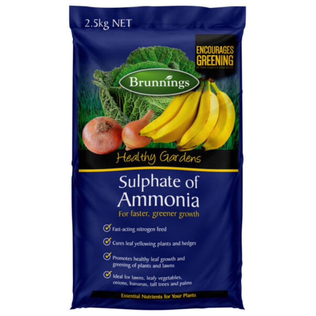 Brunnings Manutec Sulphate Of Ammonia 2.5kg