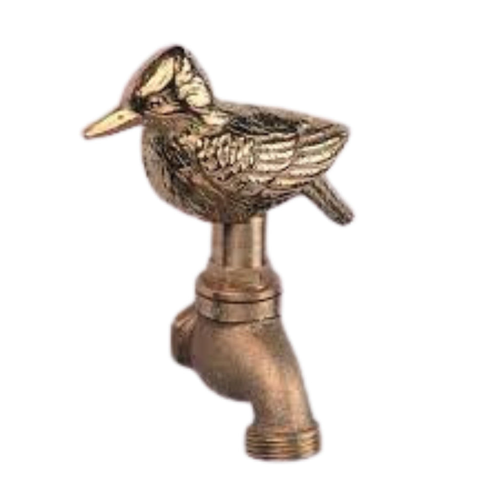 Brass Kookaburra Tap Top Polished