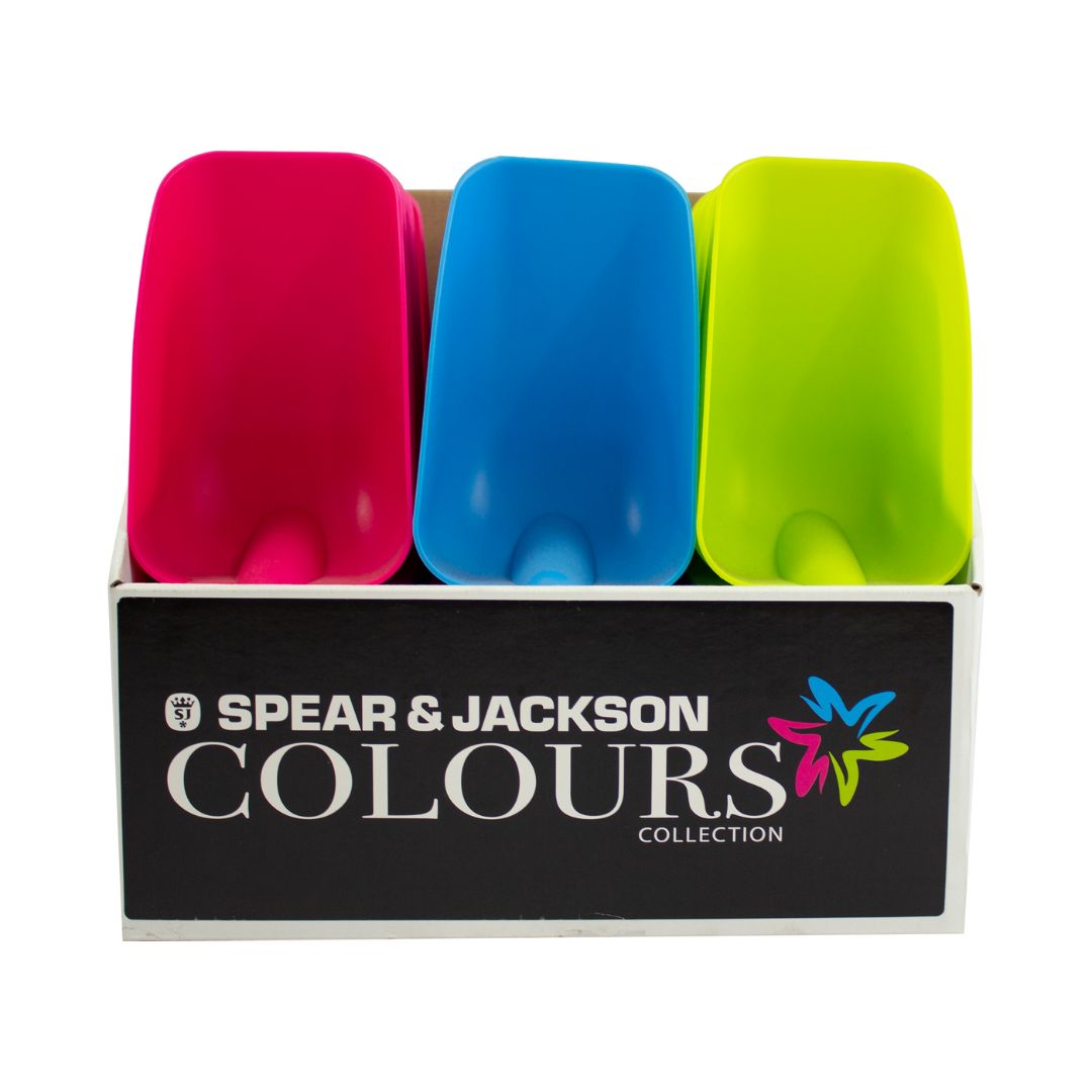Spear And Jackson Colours Plastic Scoop
