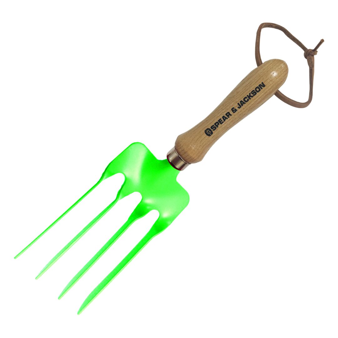 Spear & Jackson Hand Fork Green