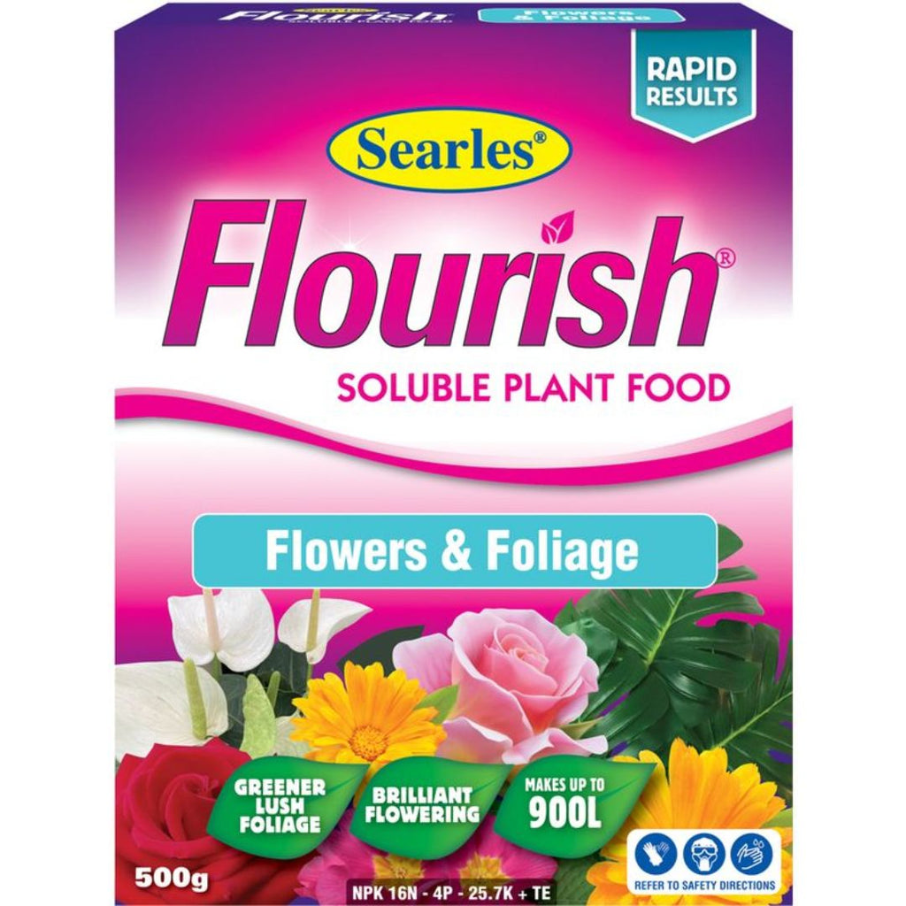 Searles Flourish Flowers And Fruit