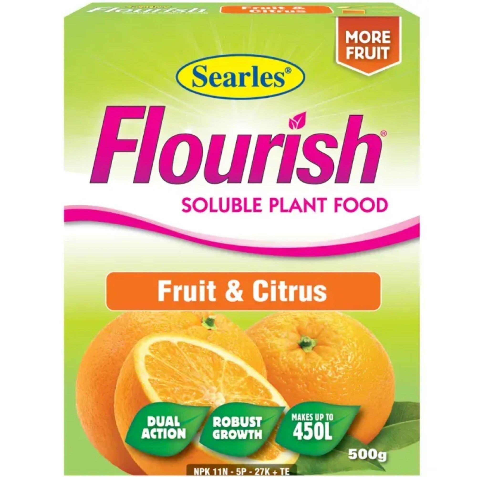 Searles Flourish Fruit & Citrus 500g