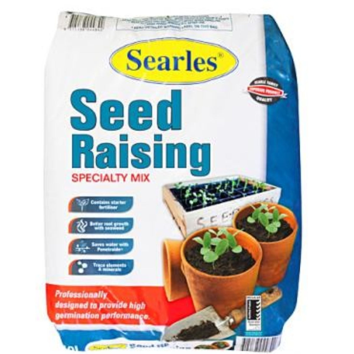 Searles Seed Raising Specialty Mix 10lt – Lumpys Nursery & Landscape Yard