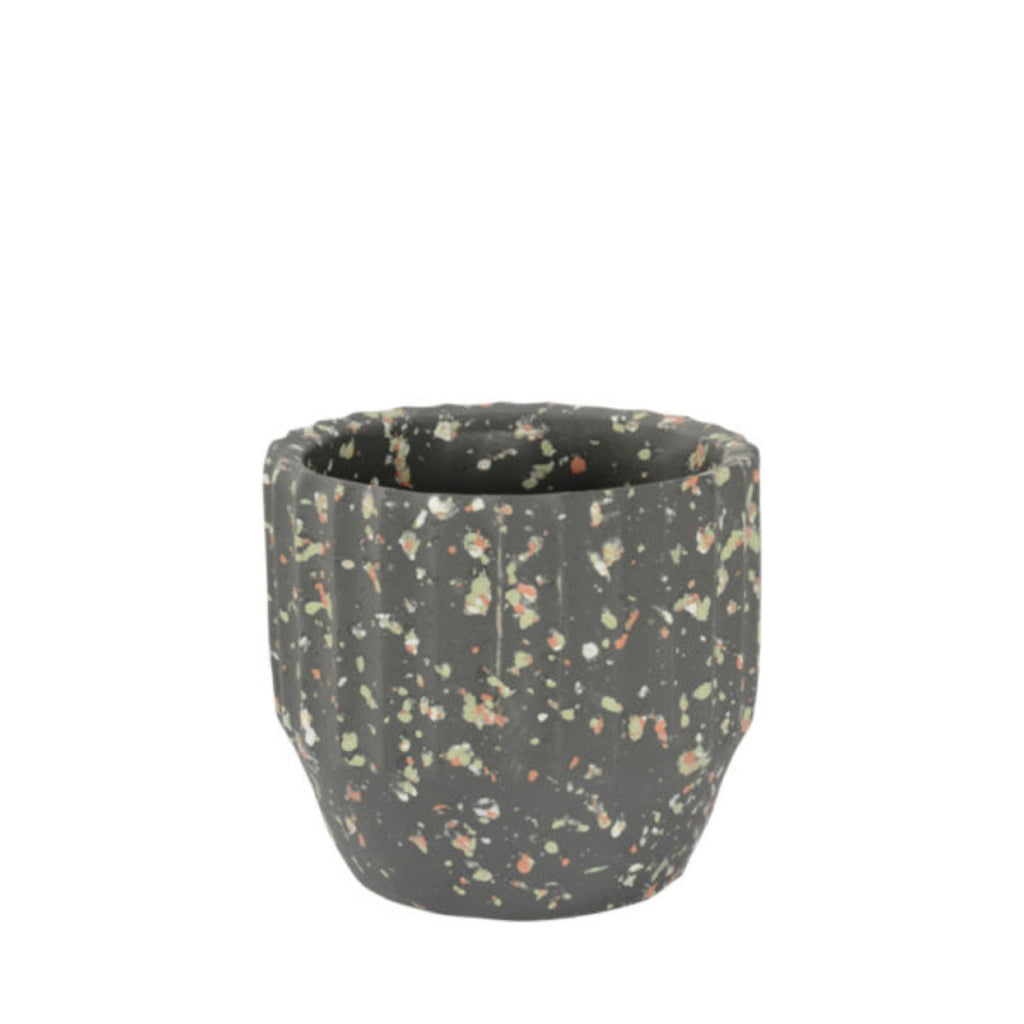 Medina Planter Pot 14.5x13.5cm Black