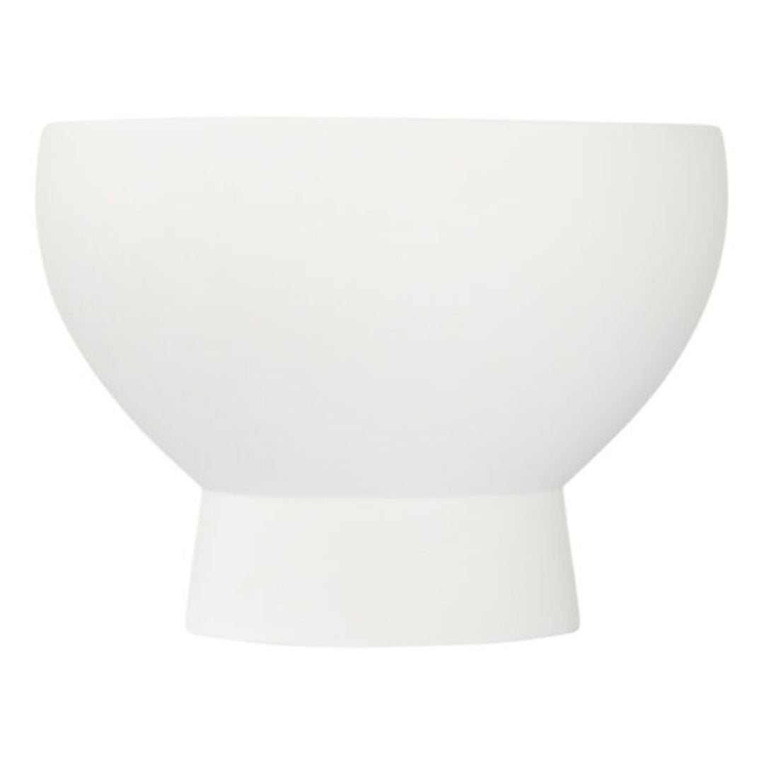 Melanie Planter Pot White 19.5x14.5cm
