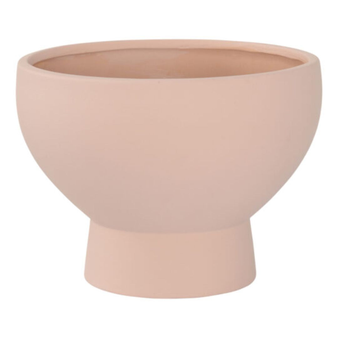 Melanie Planter Pot Blush 19.5x14.5cm – Lumpys Nursery & Landscape Yard