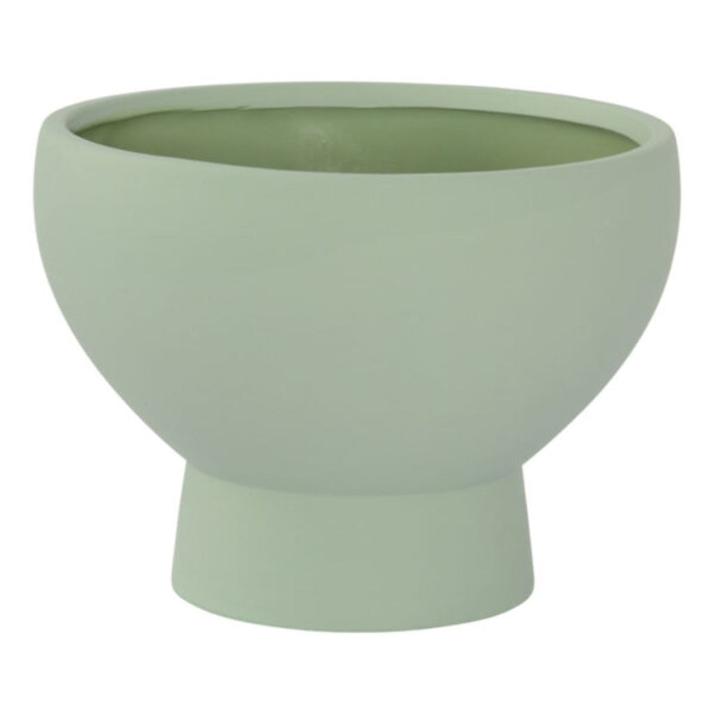 Melanie Planter Pot Mint 19.5x14.5cm