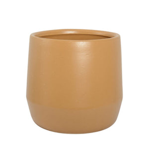 Juno Planter Pot 18 X 17cm Mustard