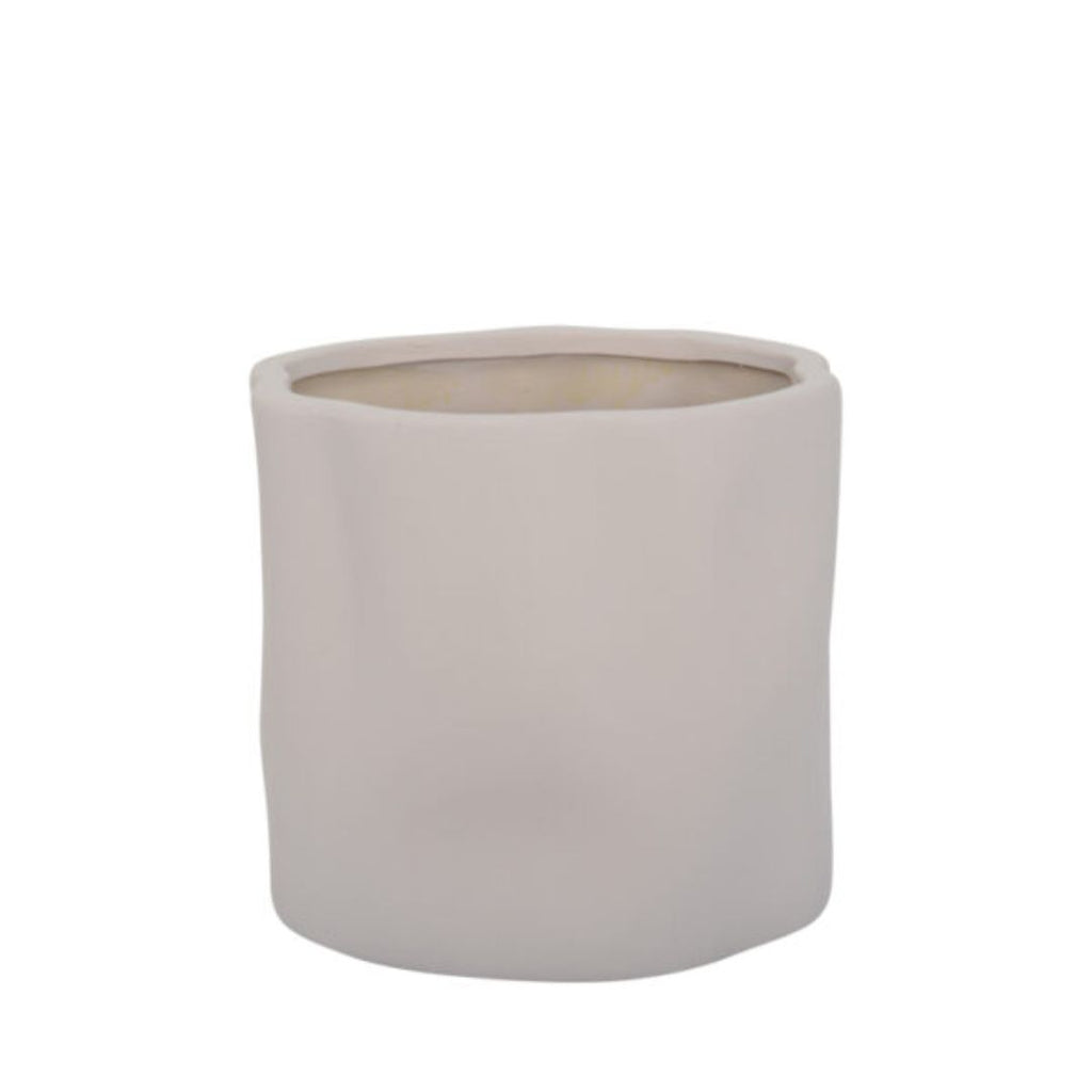 Habitat101 Nina Planter Pot Grey 13.5 X 13cm 