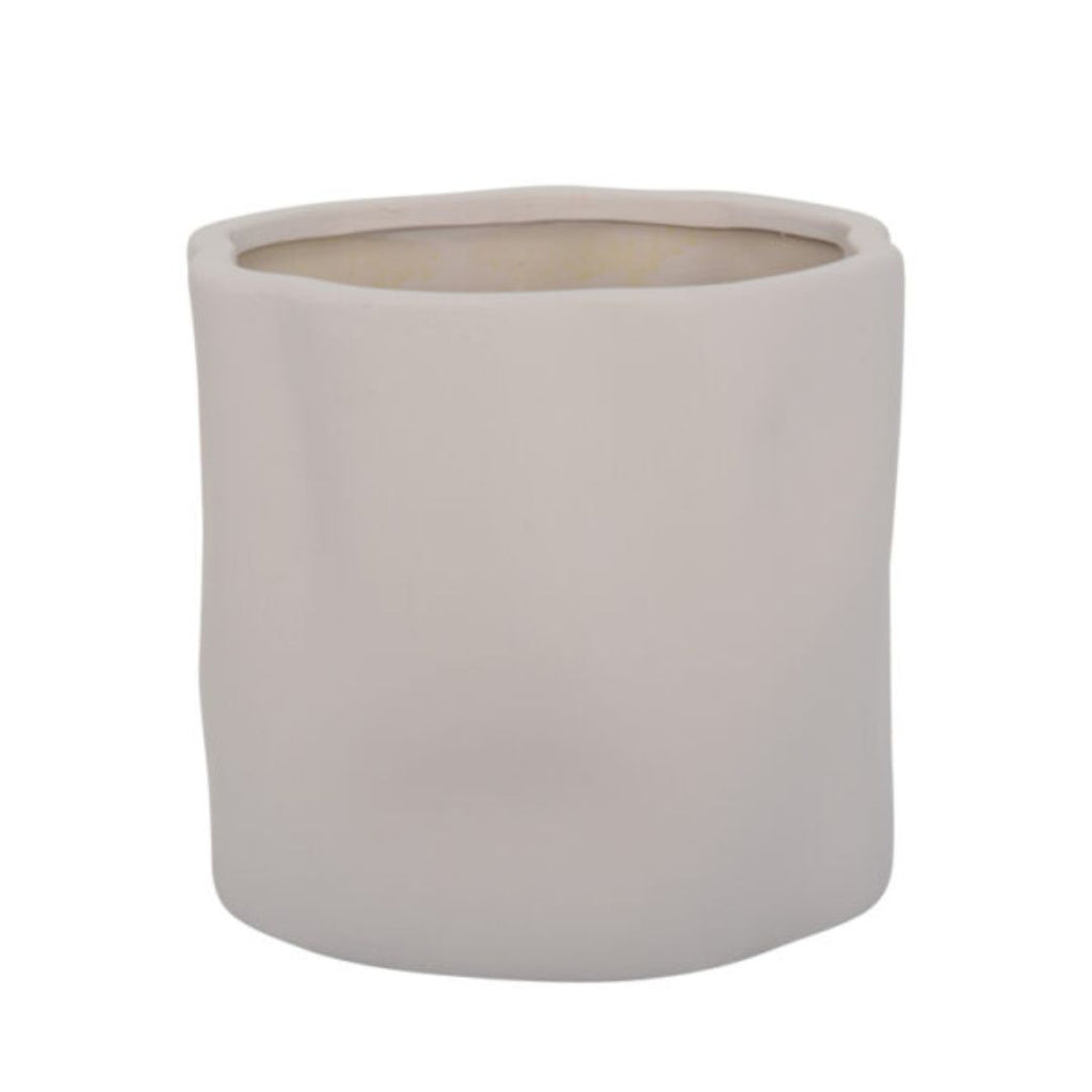 Habitat101 Nina Planter Pot Grey 18 X 16.5cm 