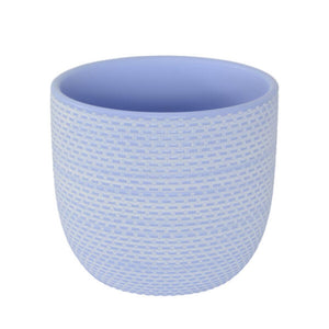 Daisy V2 Planter Pot 14.5 X 12.5cm Periwinkle