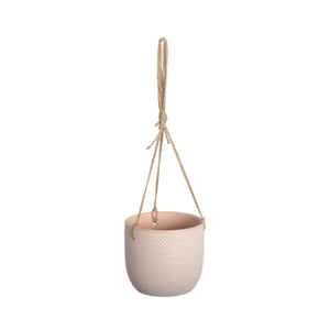 Habitat101 Daisy V2 Hanging Planter Pot Nectarine 14.5 X 12.5cm