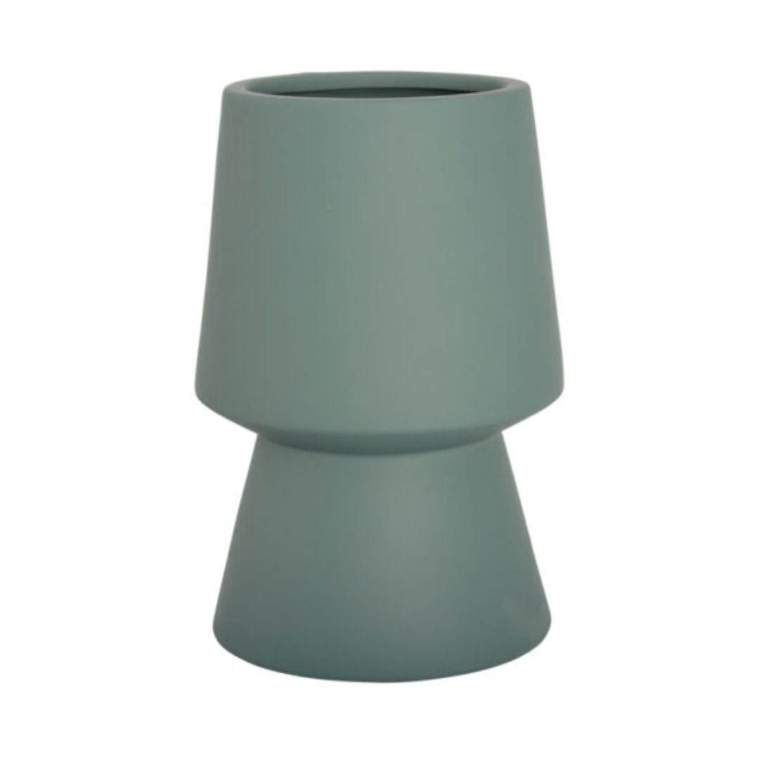 Cascada Vase Teal 17x 26cm