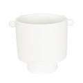 Bonnie Planter Pot White 19x16cm