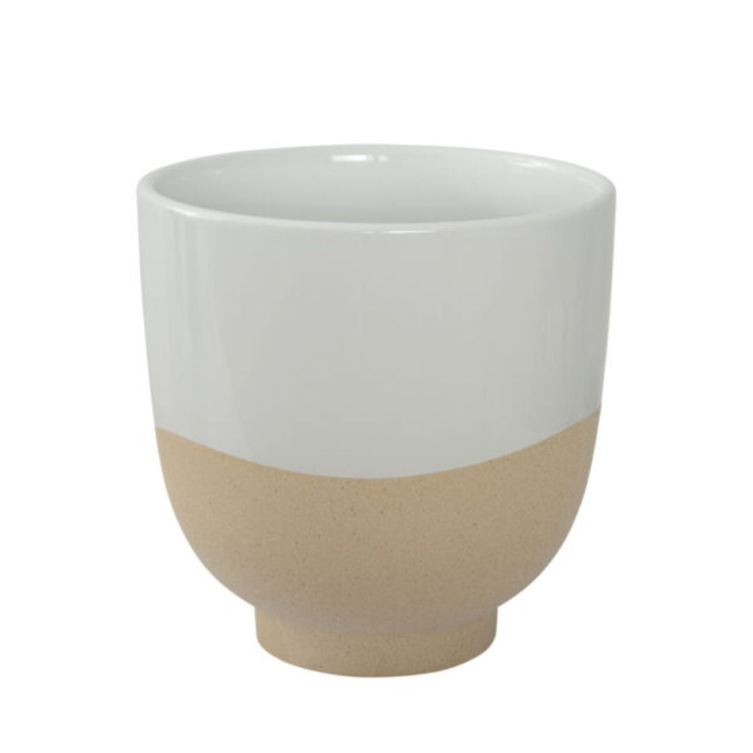 Piper Planter Pot White 20x20cm