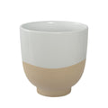 Piper Planter Pot White 20x20cm