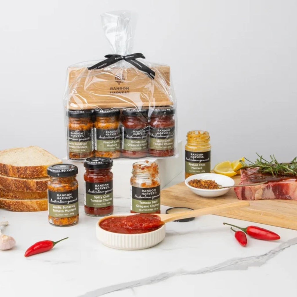 Random Harvest Cheese Board Bbq Gift Set
