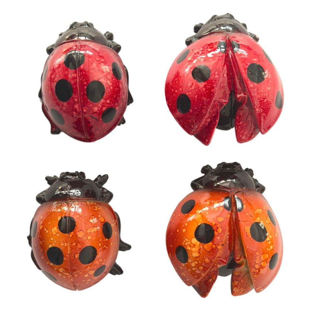 Marble Factory Ladybug Ladybug Marble Finish 7cm – Lumpys Nursery & Landscape Yard