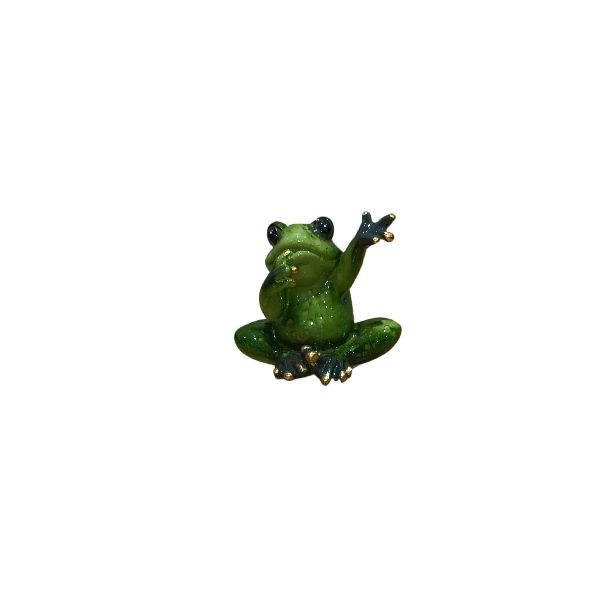 6cm Marble Look Frog