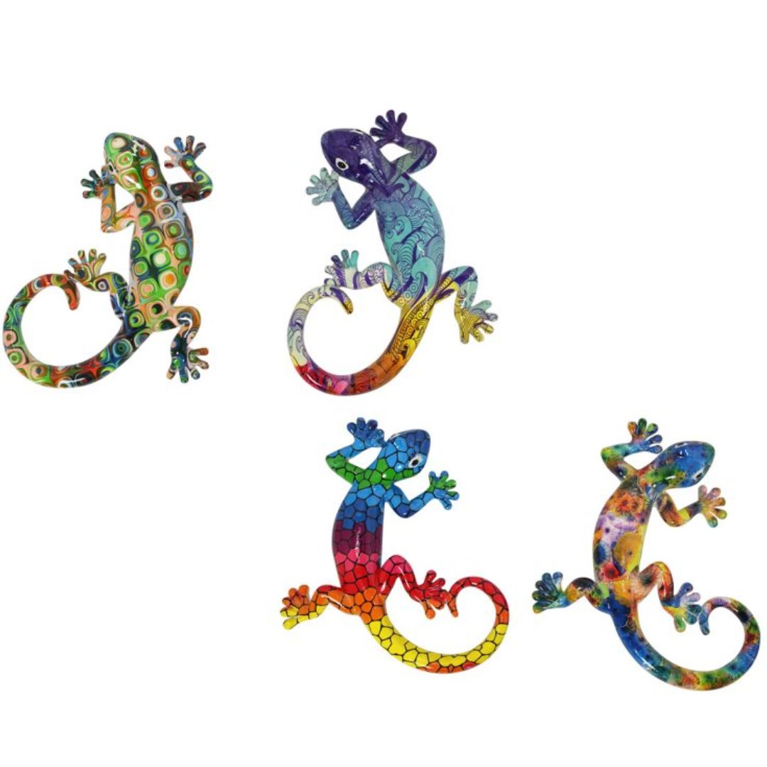 Multi Coloured Lizard 20cm