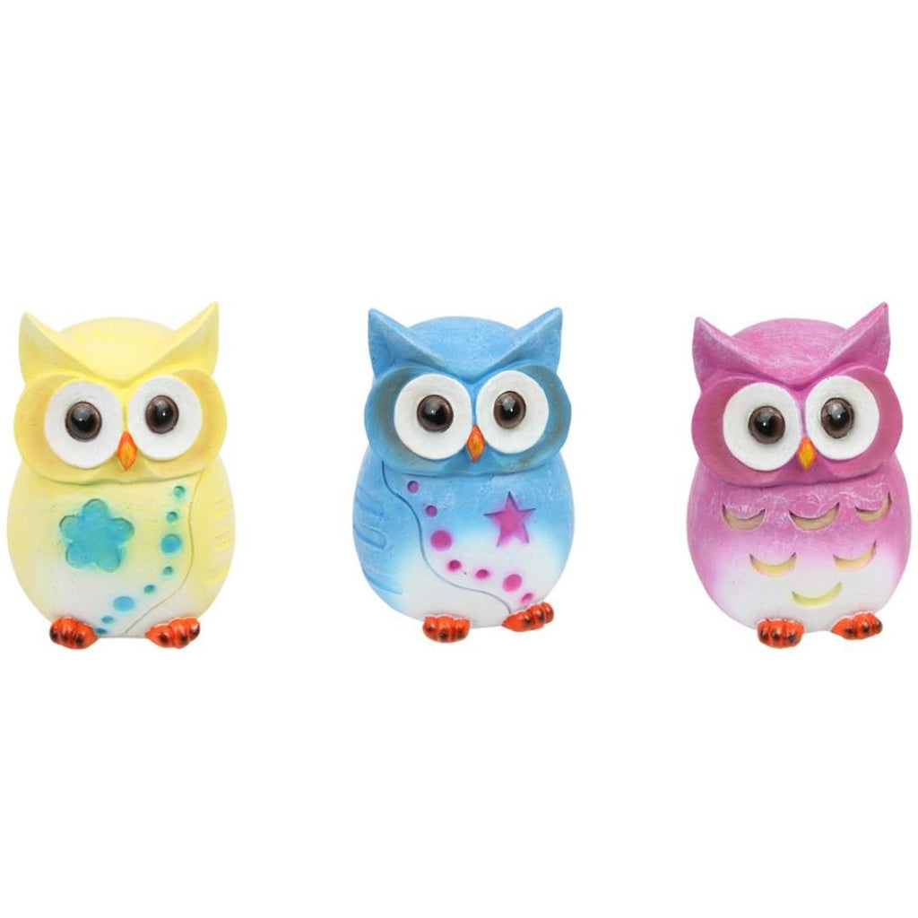 Cute Sitting Owl 12cm