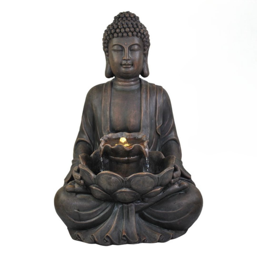 Outdoor Rulai Buddha Fountain 72cm