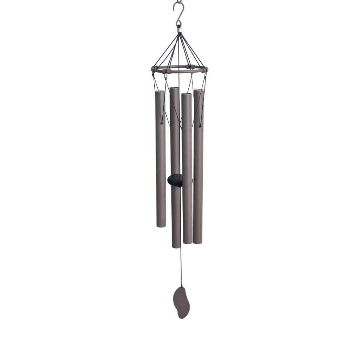 Brown Sand Harmonious 4 Tube Wind Chime 84cm