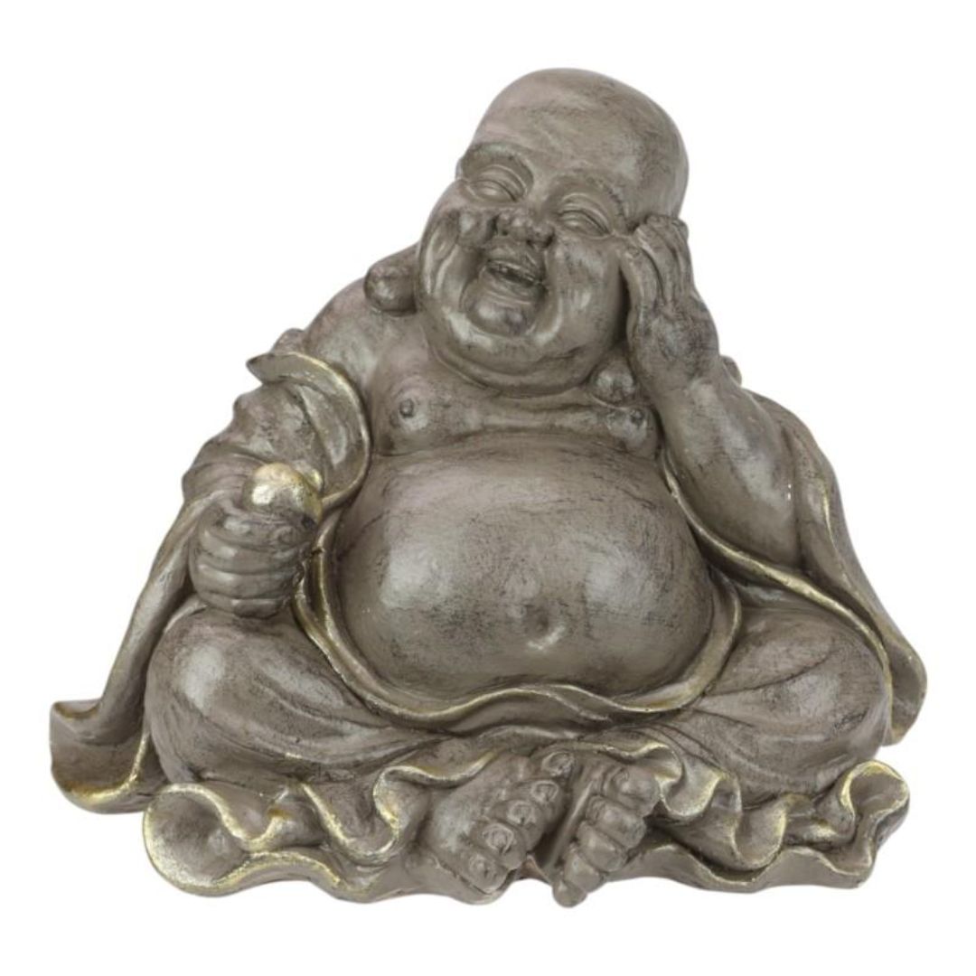 50cm Happy Garden Buddha W/gold