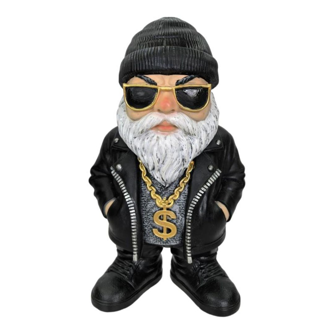 Gnome Gangster With Beanie 29cm