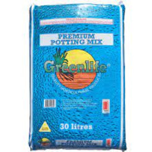 Premium Potting Mix Greenlife 30l