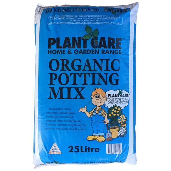 Plantcare Organic Potting Mix 25lt