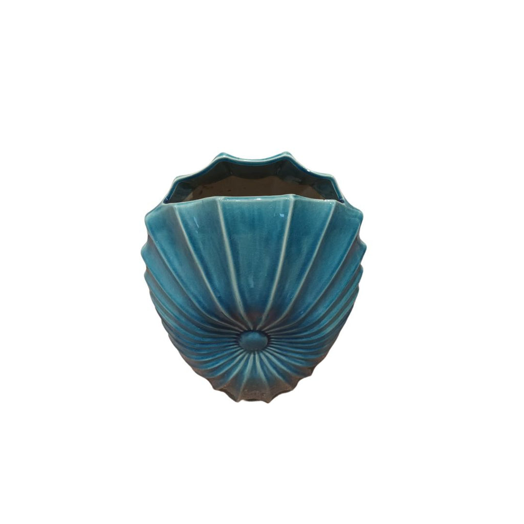 Shelly Vase Green