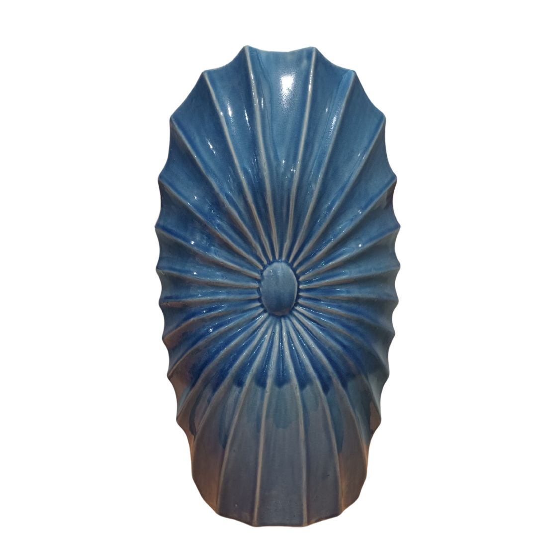 Shelly Vase Blue