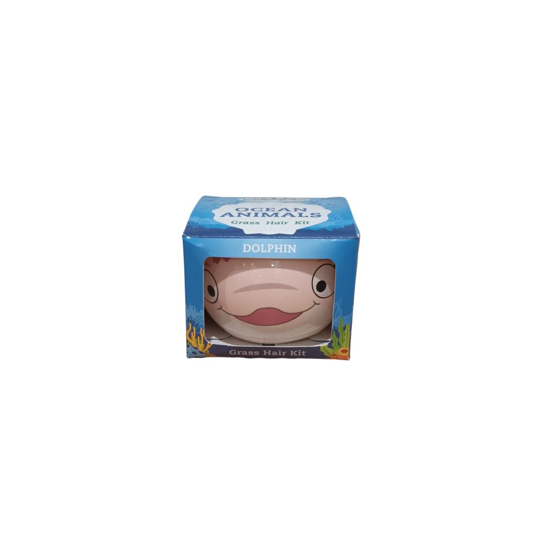 Fothergills Grass Hair Kit Ocean Animals Dolphin