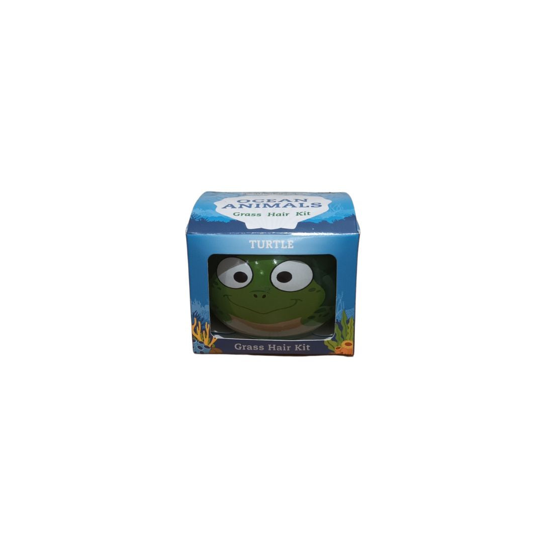 Fothergills Grass Hair Kit Ocean Animals Turtle