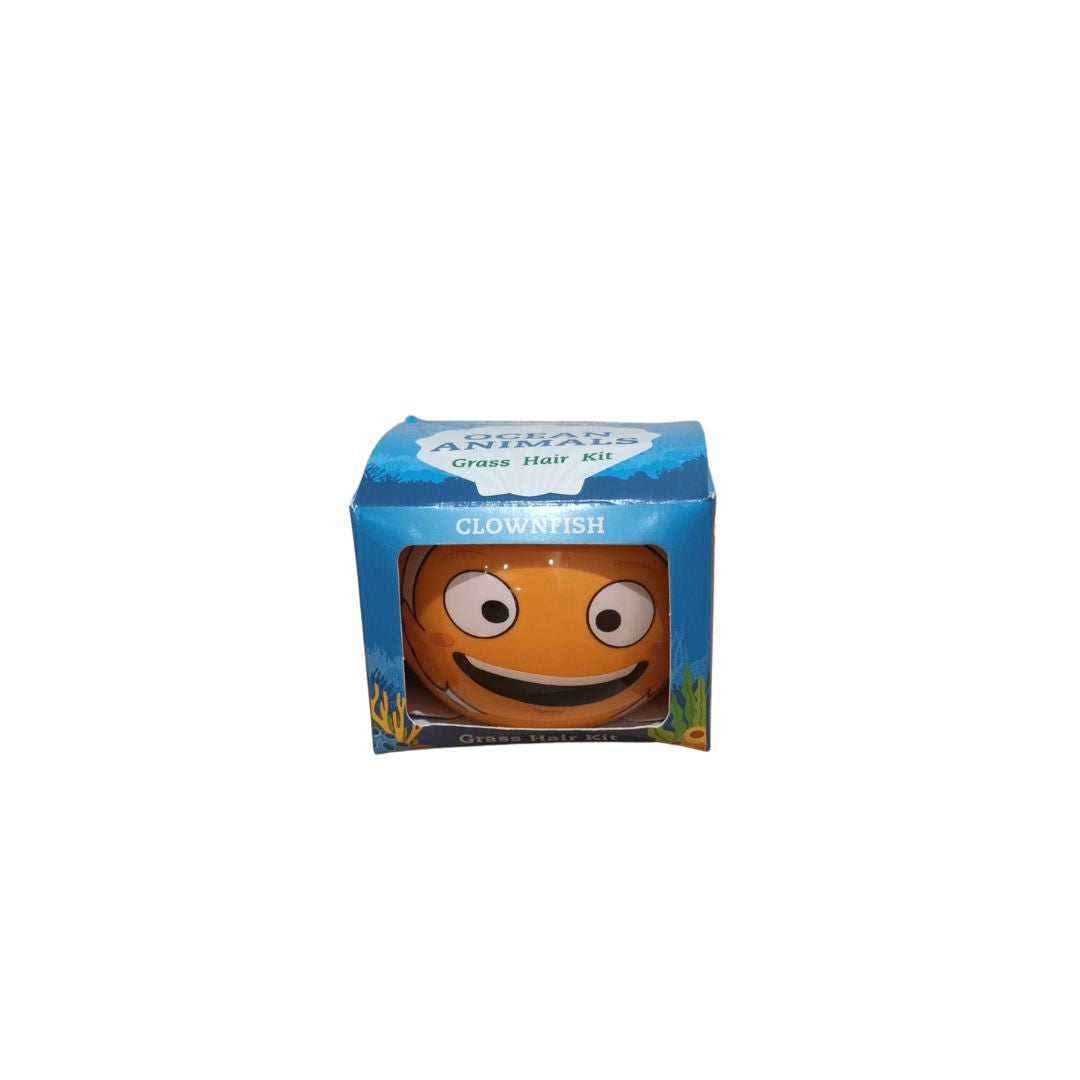 Fothergills Grass Hair Kit Ocean Animals Clownfish