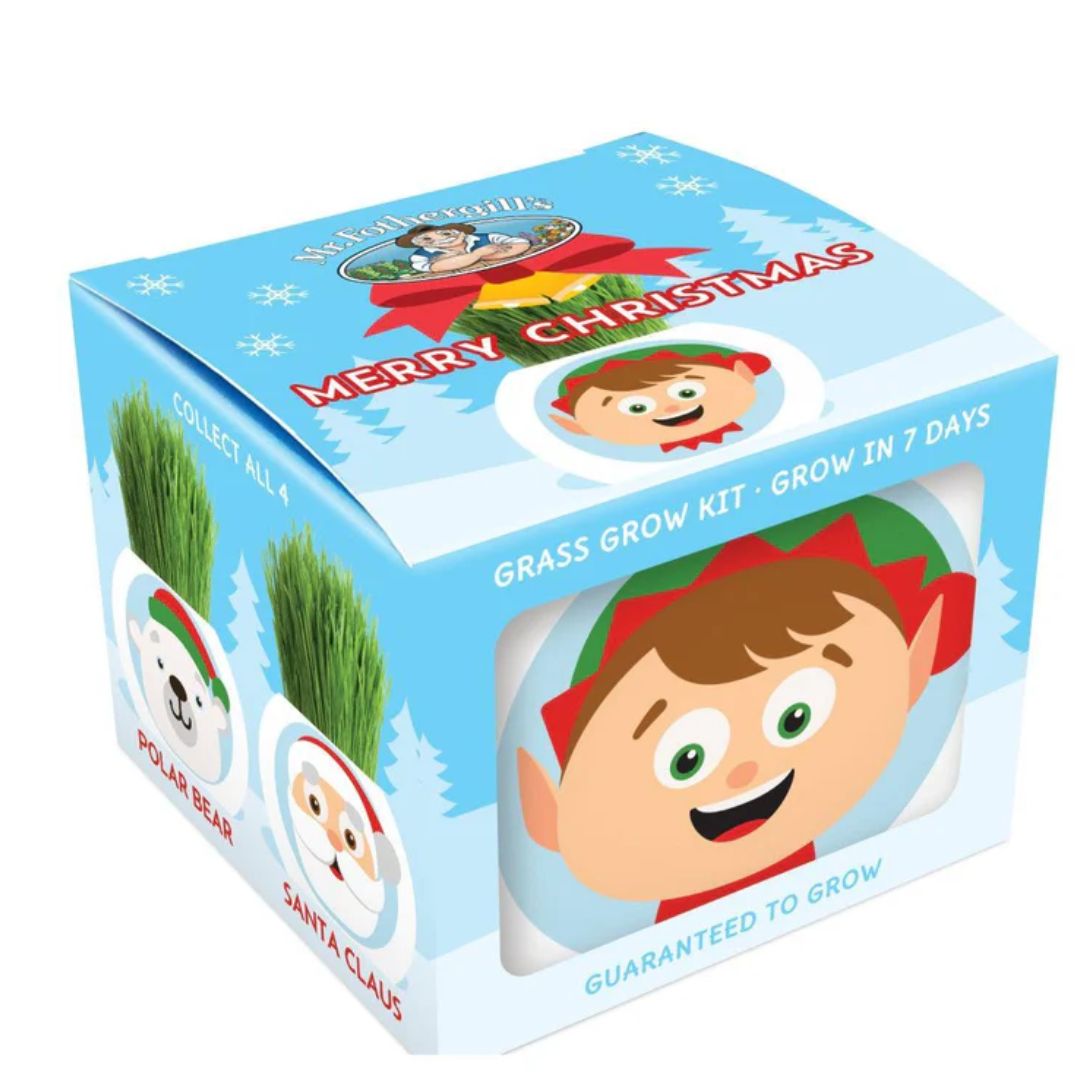 Fothergills Grass Hair Kit Christmas - Elf