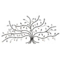 Metal Tree Of Life Wall Art 100.5x48.3