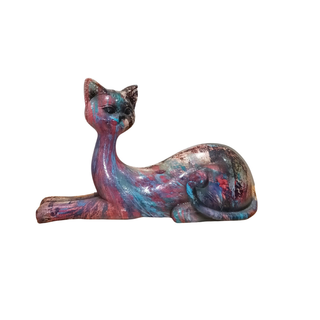 Decorative Cat Statue 23cm