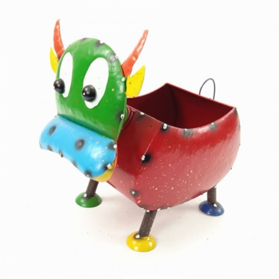 Metal Bull Pot 31cm