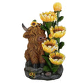 Resin Sunflower Fountain 35x27x60cm