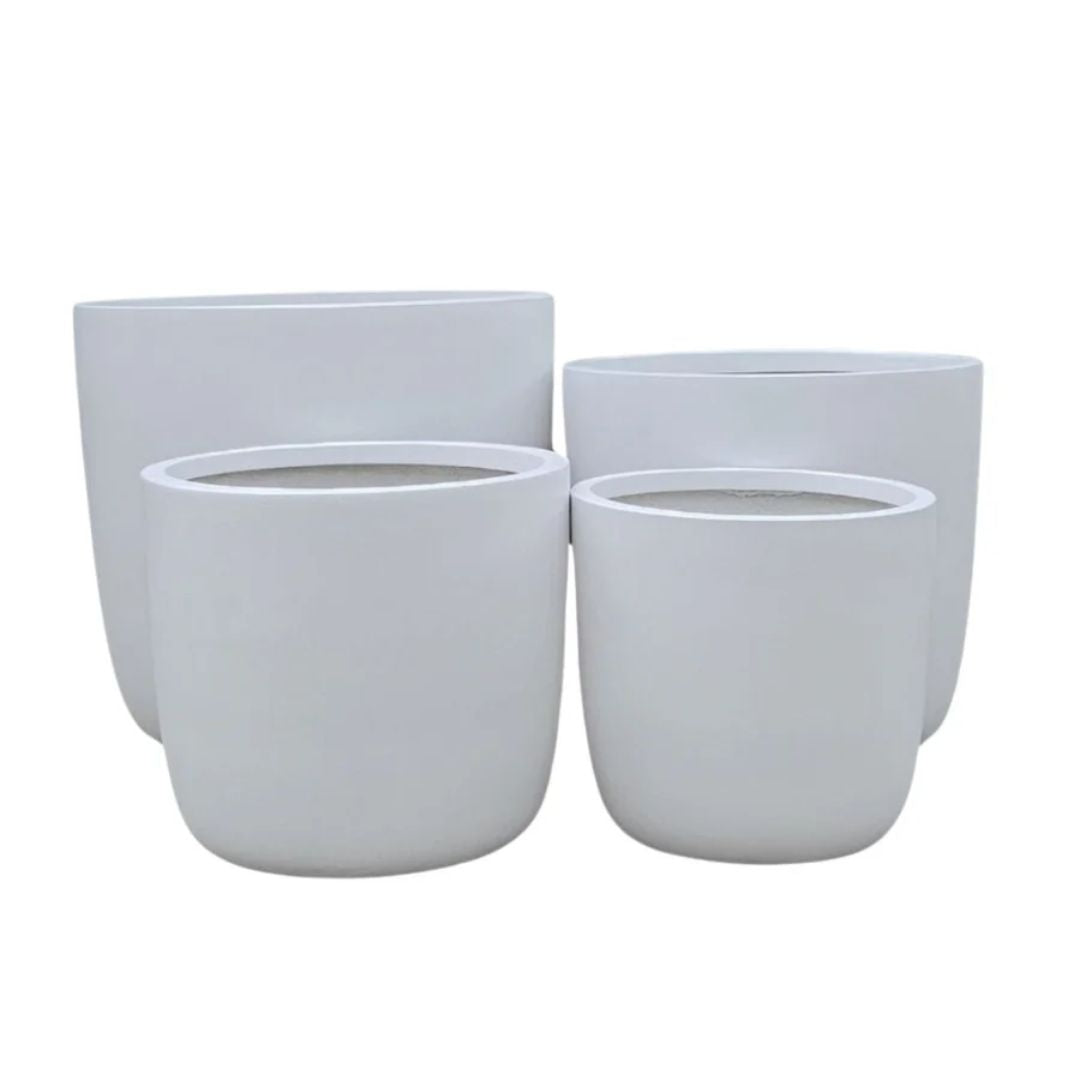 Northcote Pottery Prague Egg Pure White [sz:x Small Clr:white]