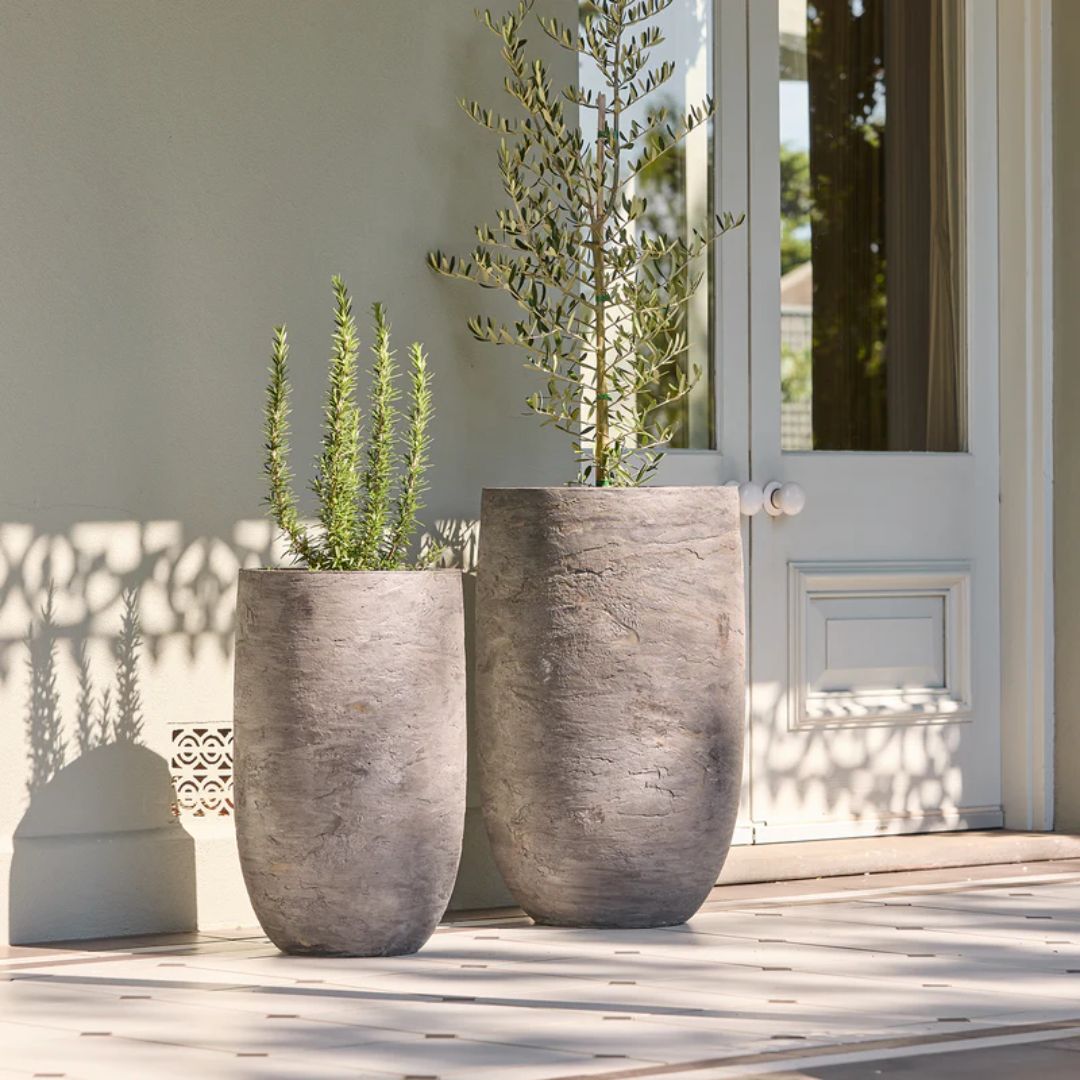 Modstone False Bottom U Pot Grey Pietra [sz:large Clr:grey Pietra]