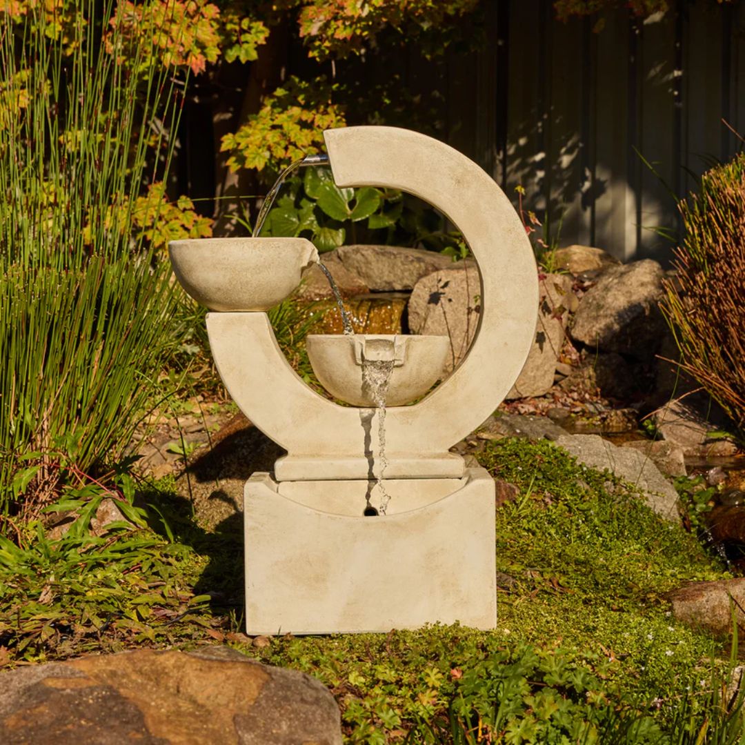 Northcote Pottery Crescent Fountain Sandstone