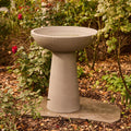 Northcote Pottery Hammond Bird Bath Grey 55x65x55cm