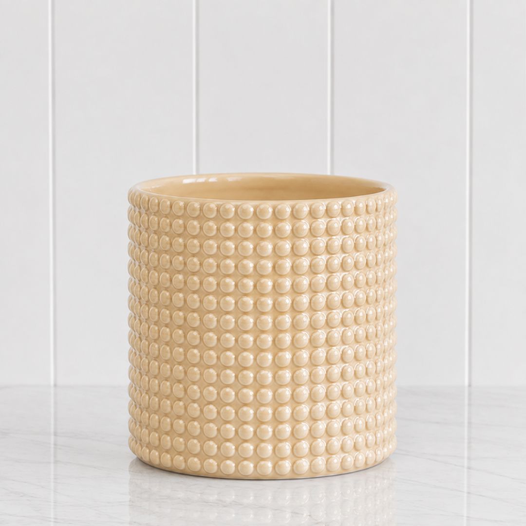 Bella 15cm Pot Ochre