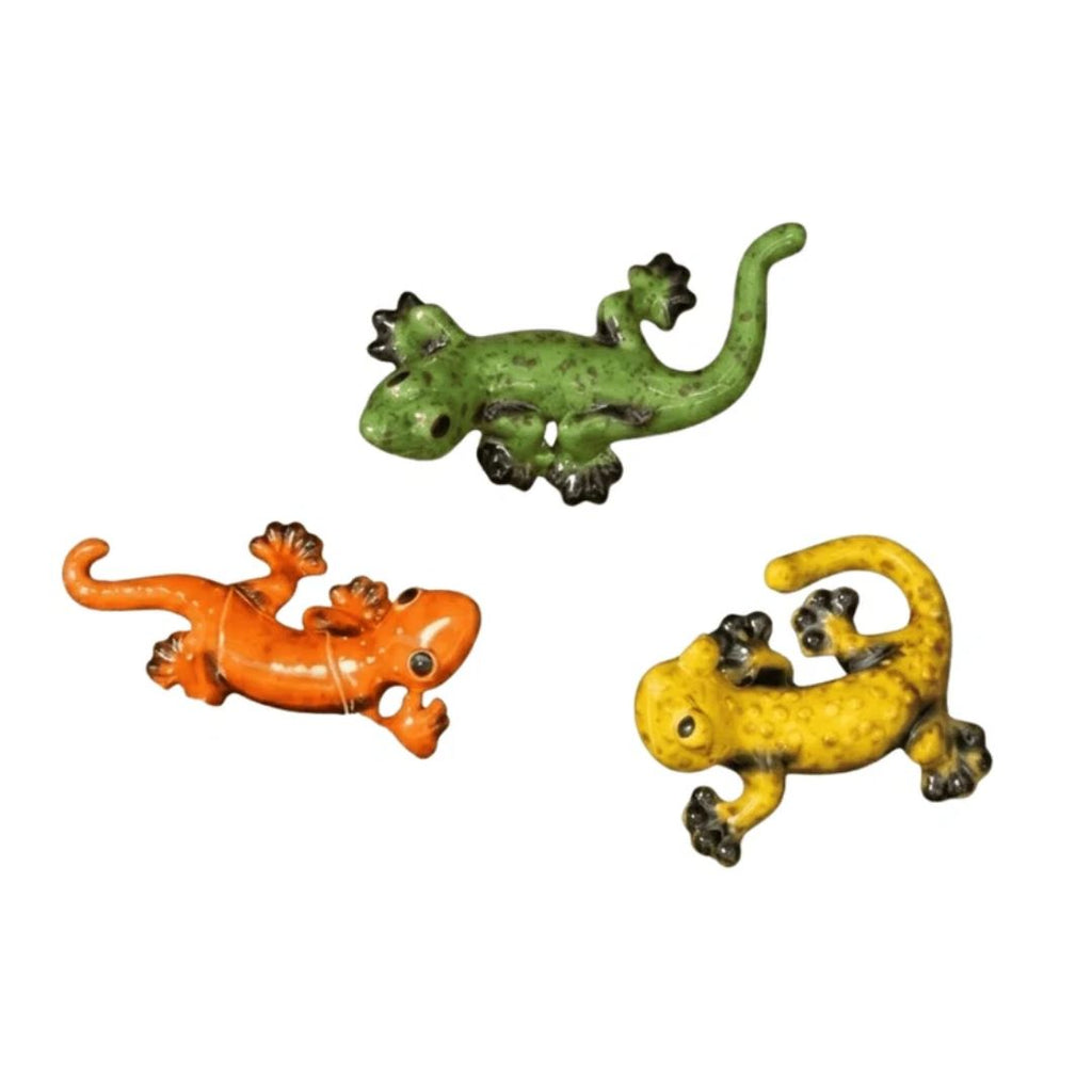 Gecko Friends Garden Ornament