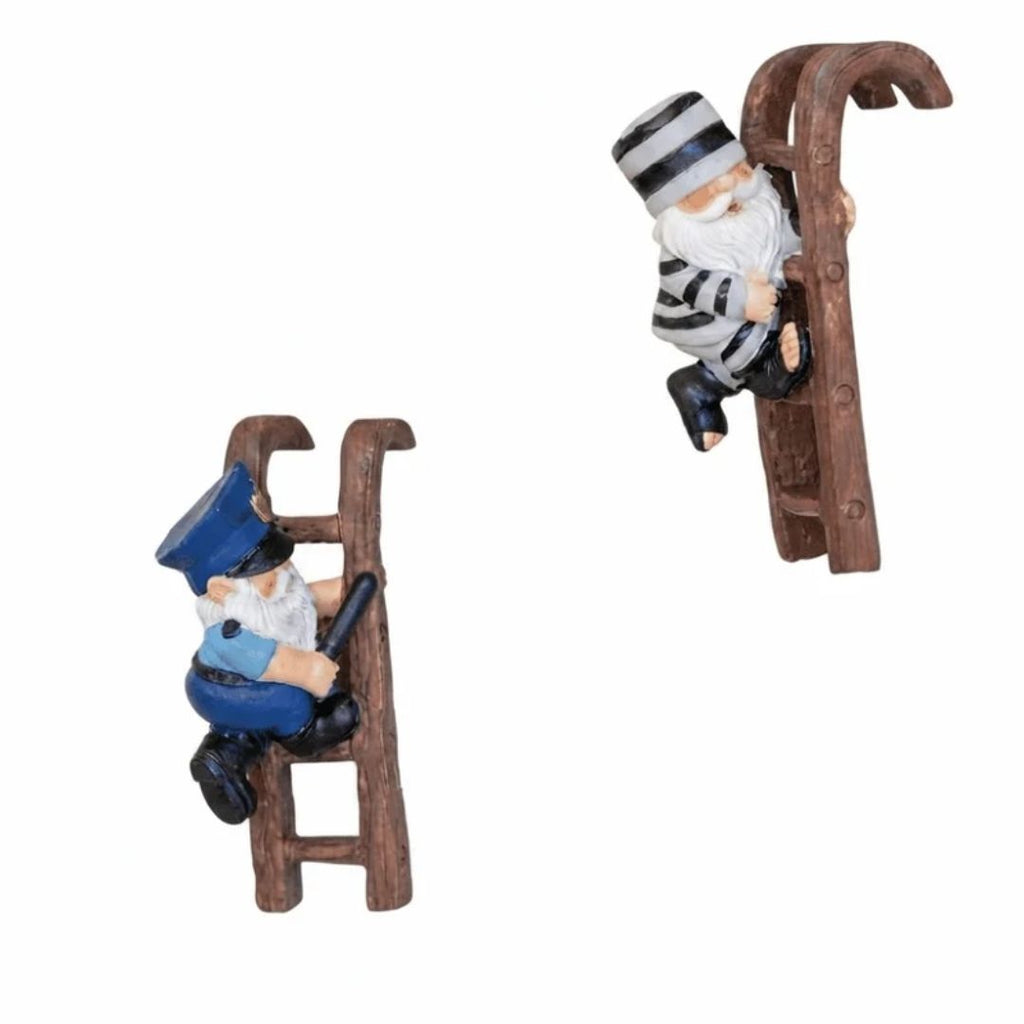 Cops And Robbers Pot Hanger